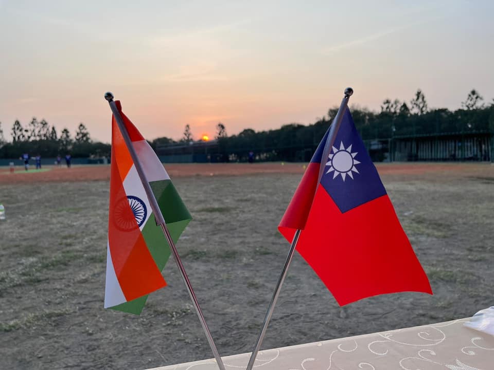 "Donation" National Chung Cheng University, Taiwan India Center and Tata Consultancy Services Co., Ltd. cultural exchanges, donation ceremony, cricket fun activities