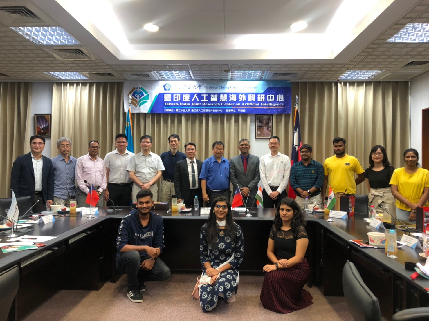 [2020 Cross-border Exchange] Indian major manufacturer TATA visited National Chung Cheng University to discuss cooperation!